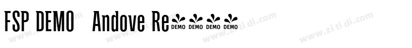 FSP DEMO   Andove Re字体转换